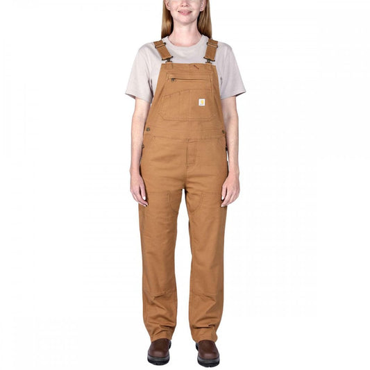 106001 Womens Relaxed Fit Canvas Bib Overall