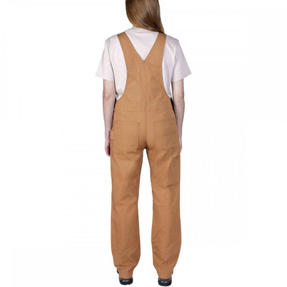 106001 Womens Relaxed Fit Canvas Bib Overall