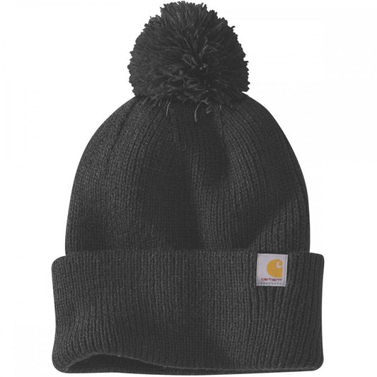 106003 Womens Knit Pom-Pom Cuffed Beanie
