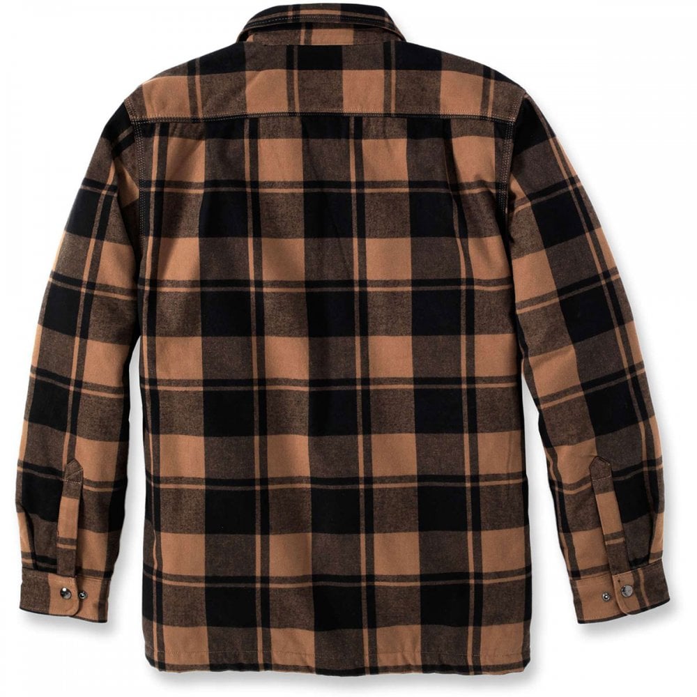 105939 Flannel Sherpa-Lined Shirt Jacket