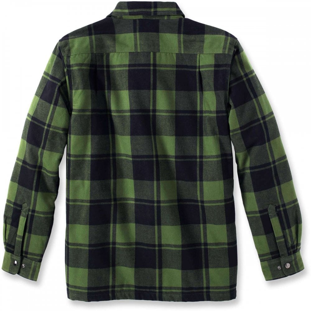 105939 Flannel Sherpa-Lined Shirt Jacket