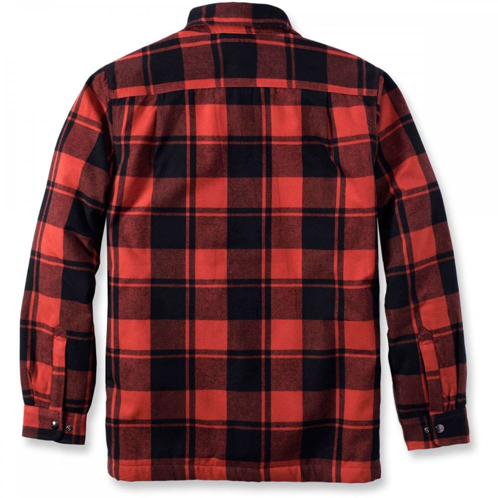 105939 Flannel Sherpa-Lined Shirt Jacket