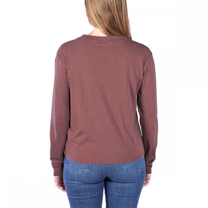 106121 Womens Lightweight Long Sleeve Pocket T-Shirt (Spring 2024 New Colours)