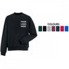 (New) Sweatshirt including company/team logo (Printed or Embroidery)