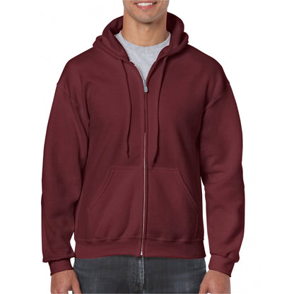18600 Heavy Blend Adult Full Zip Hooded Sweatshirt