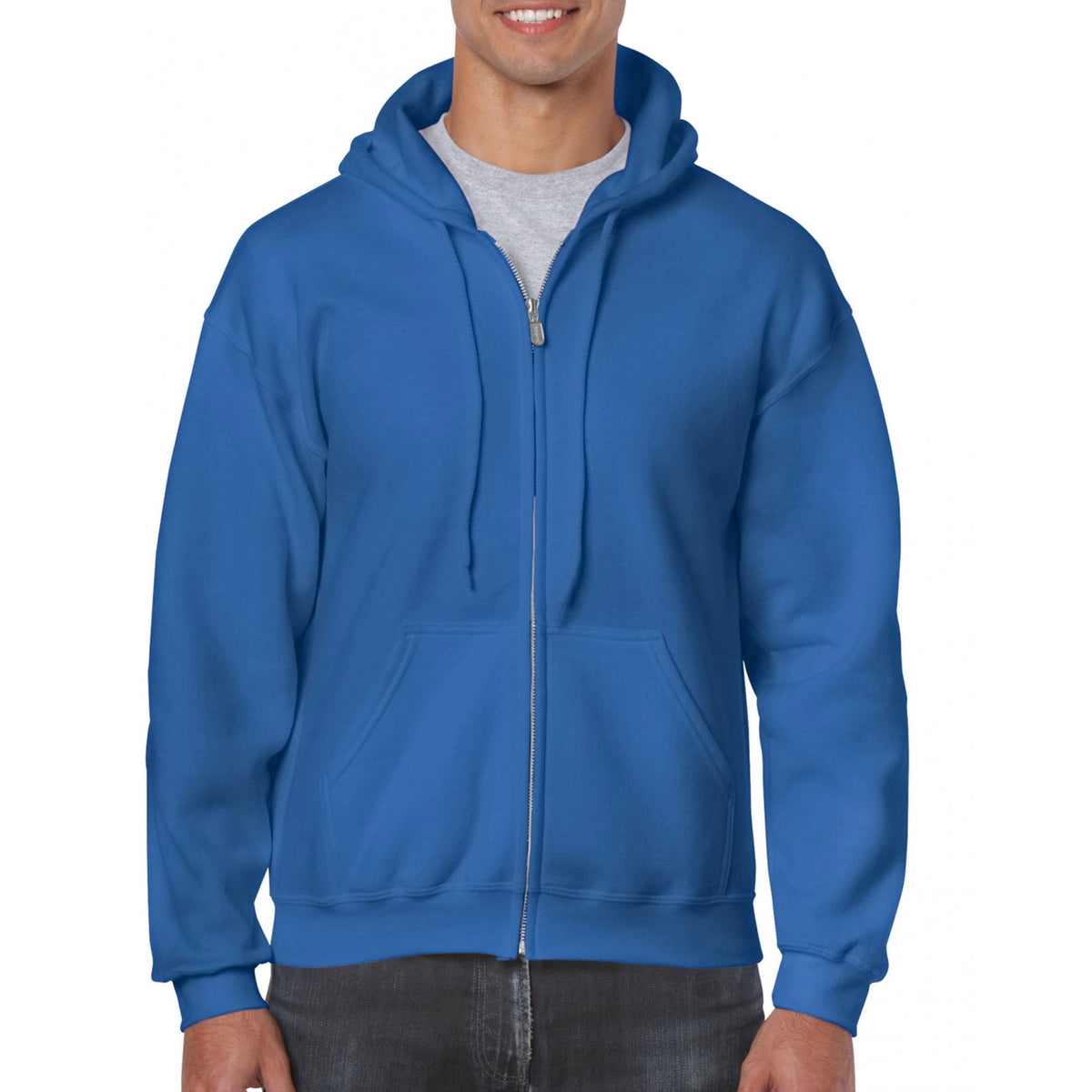 18600 Heavy Blend Adult Full Zip Hooded Sweatshirt