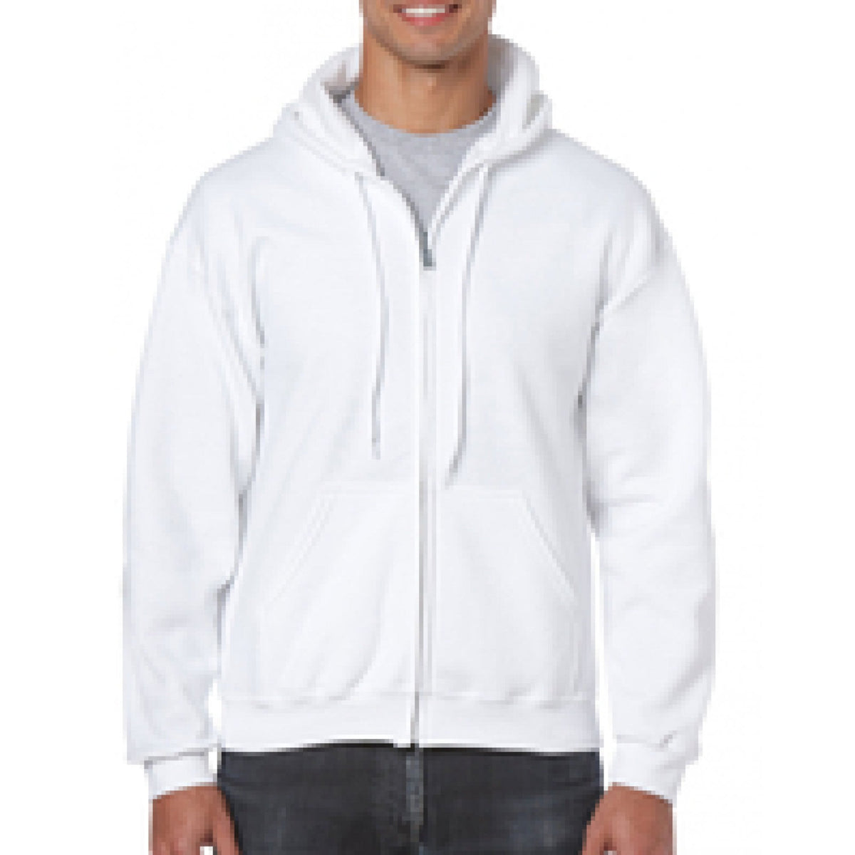 18600 Heavy Blend Adult Full Zip Hooded Sweatshirt