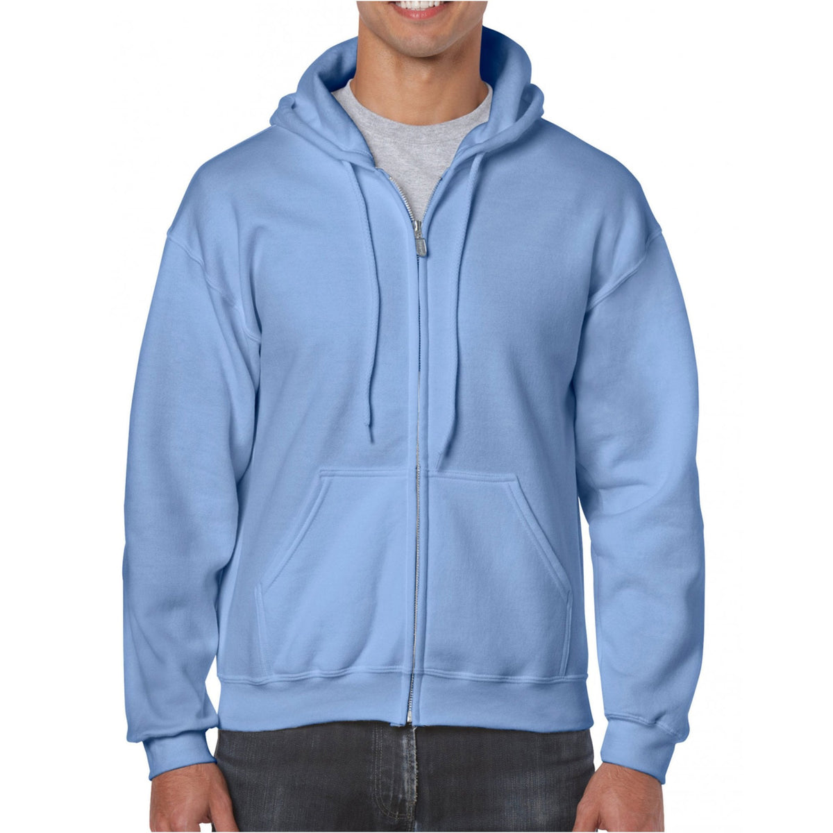 18600 Heavy Blend Adult Full Zip Hooded Sweatshirt