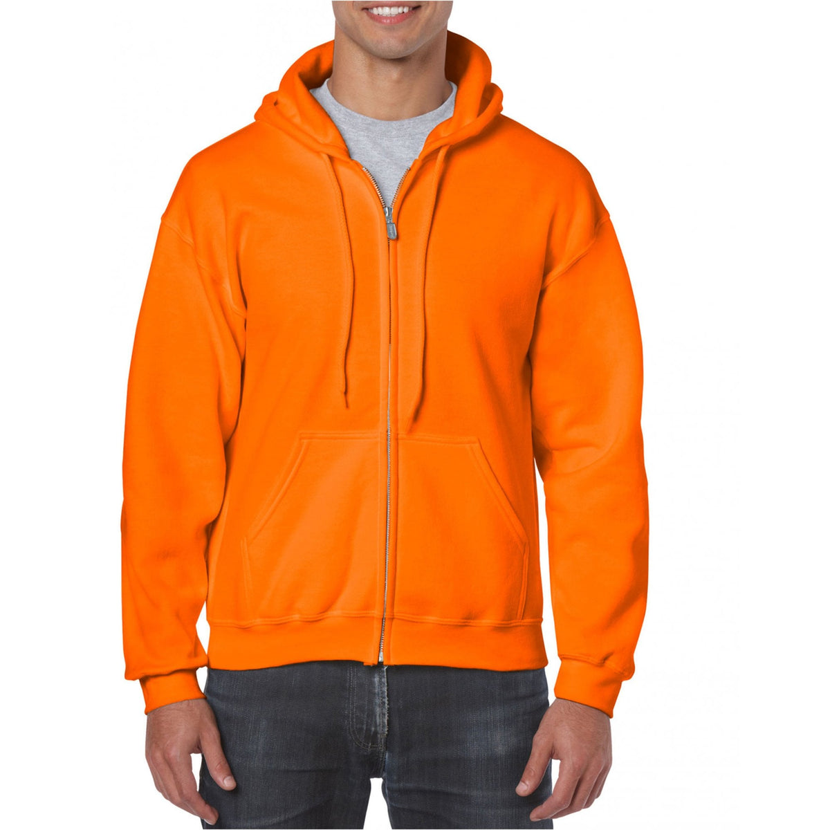 18600 Heavy Blend Adult Full Zip Hooded Sweatshirt