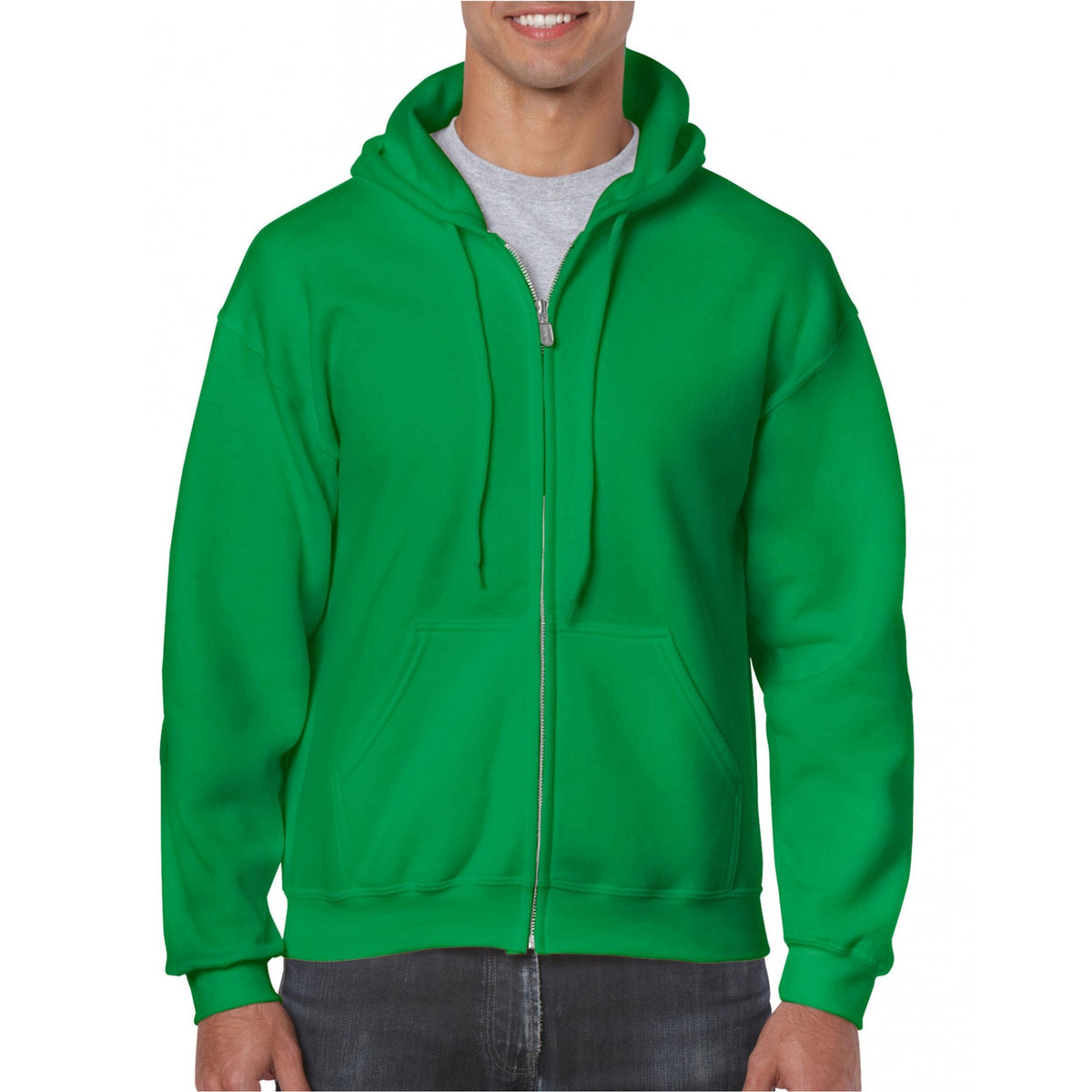 18600 Heavy Blend Adult Full Zip Hooded Sweatshirt