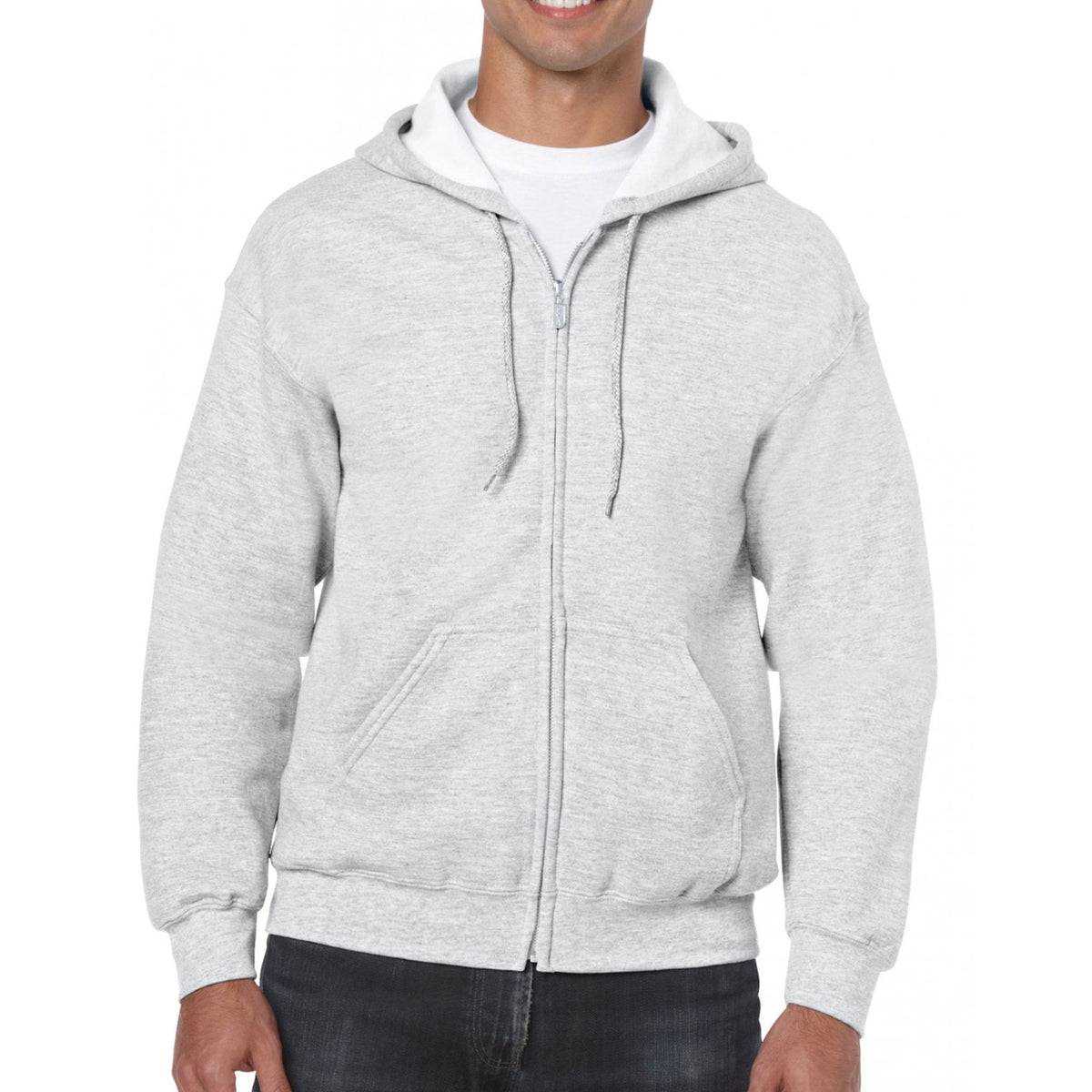 18600 Heavy Blend Adult Full Zip Hooded Sweatshirt