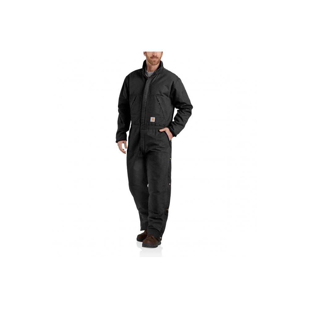 104396 Washed Duck Quilted Insulated Coverall - VERY LOOSE FIT