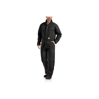 104396 Washed Duck Quilted Insulated Coverall - VERY LOOSE FIT