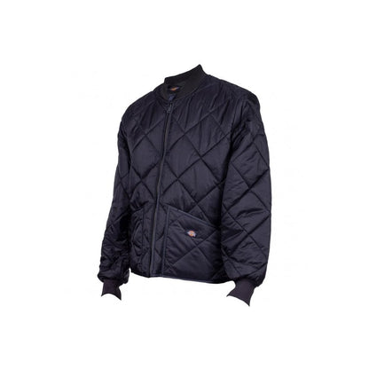 Diamond Quilted Nylon Jacket