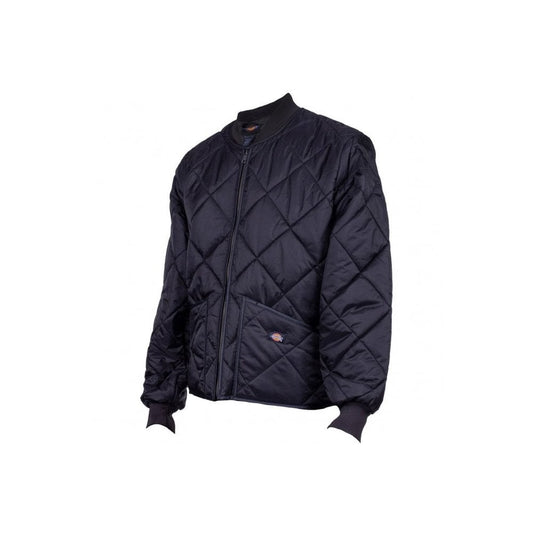 Diamond Quilted Nylon Jacket
