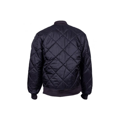 Diamond Quilted Nylon Jacket