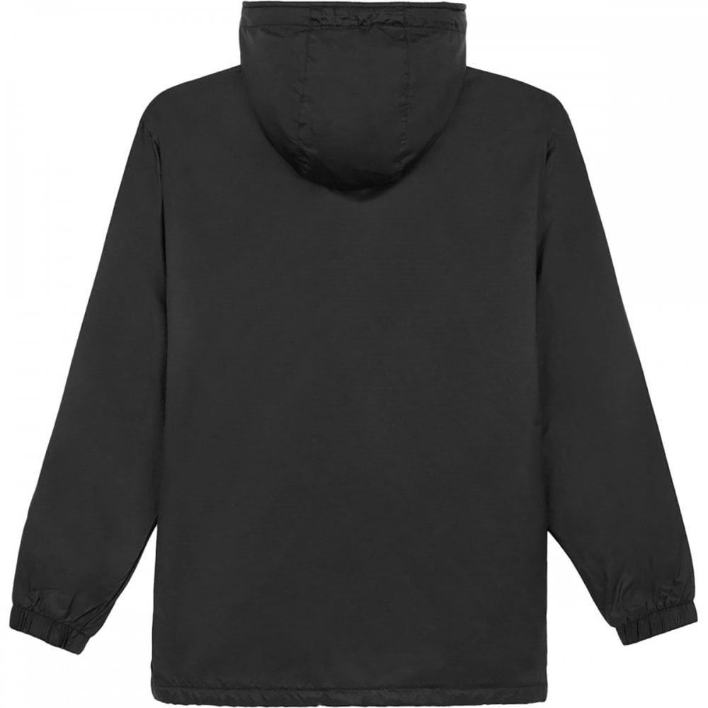Fleece Lined Nylon Hooded Jacket