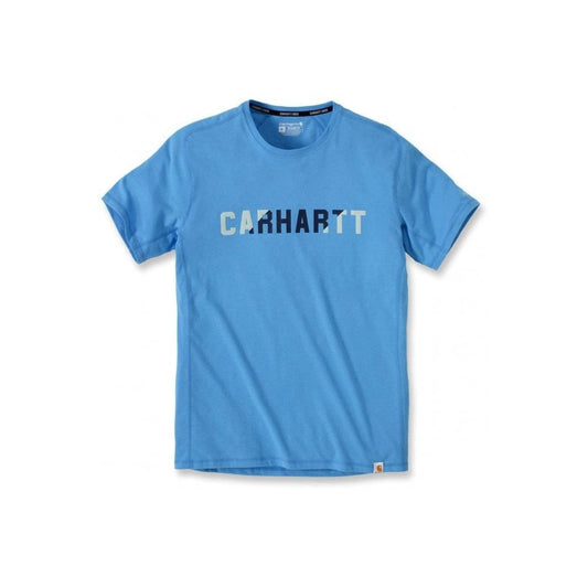 105203 Force Flex Block Logo T-Shirts Short Sleeve