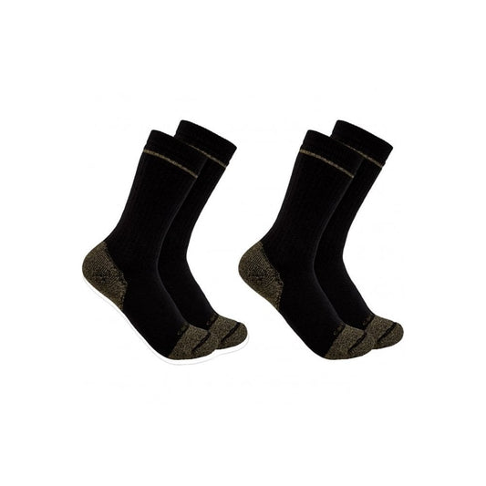 SB5552M Cotton Blend Steel Toe Boot Sock 2 Pack