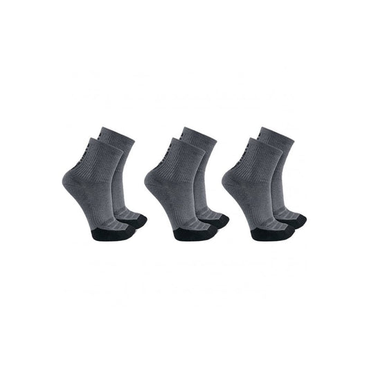 SS9933M Force Logo Short Crew Sock 3 Pack