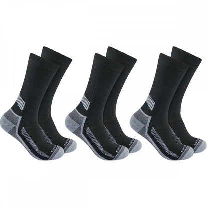 SC4223M Force Midweight Crew Sock 3 Pack