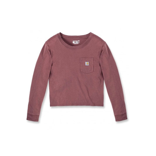 106121 Womens Lightweight Long Sleeve Pocket T-Shirt (Spring 2024 New Colours)