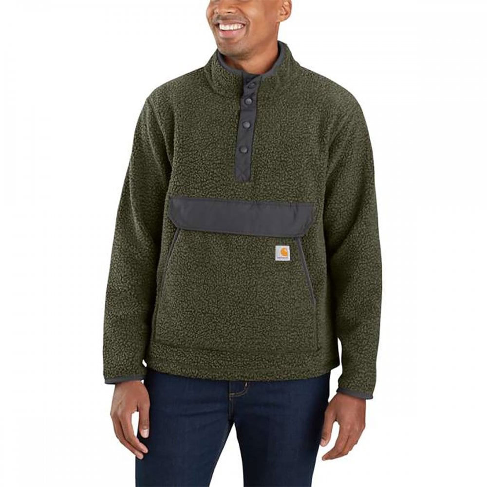 104991 Relaxed Fit Fleece Pullover
