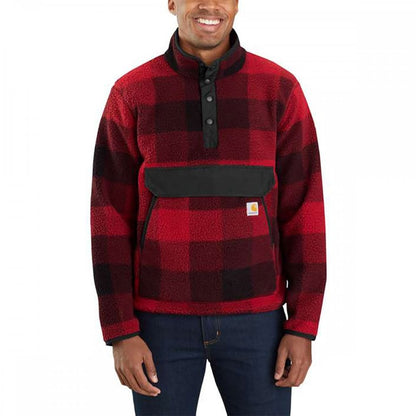 104991 Relaxed Fit Fleece Pullover