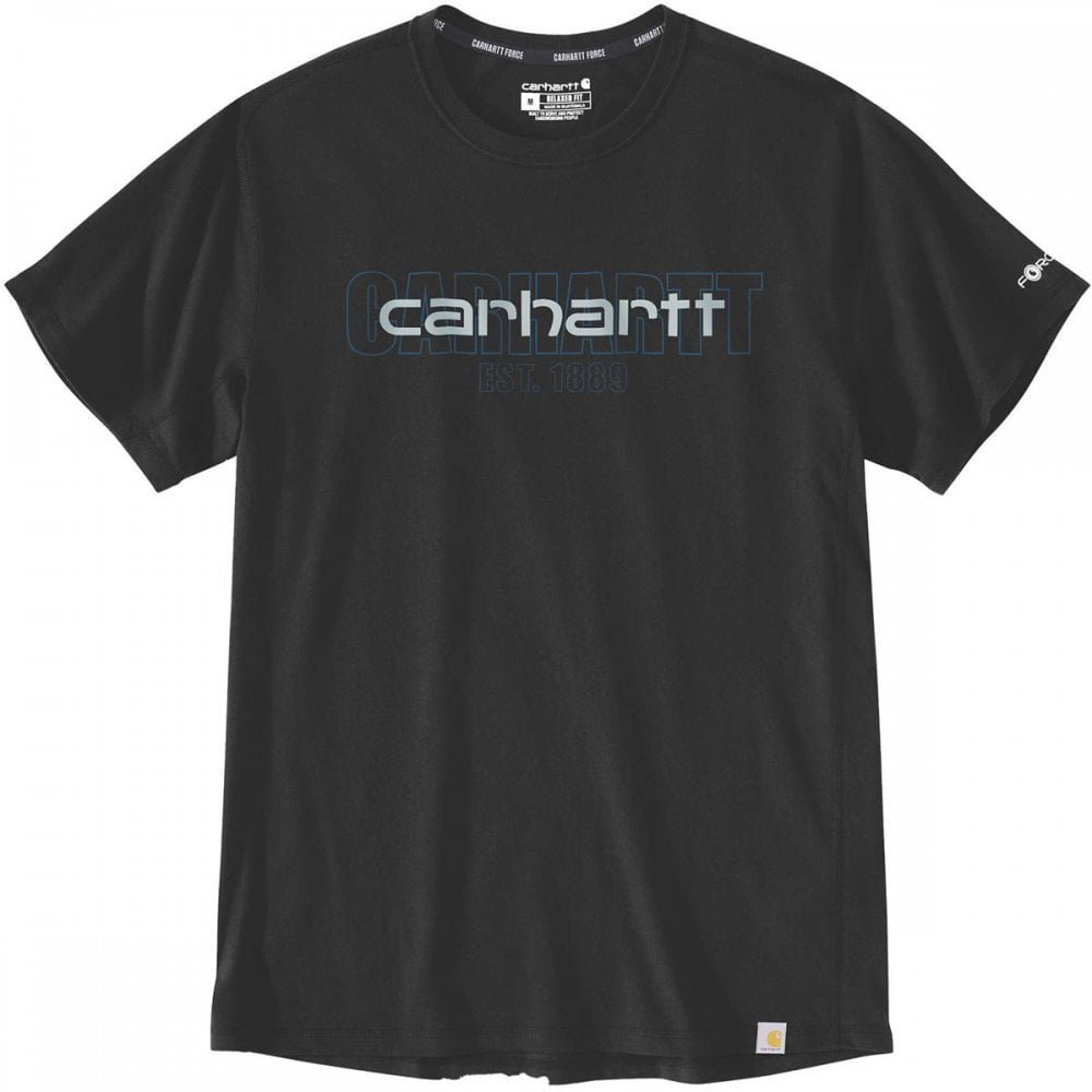 106653 Carhartt Force Relaxed Fit Midweight Short-Sleeve Logo Graphic T-Shirt