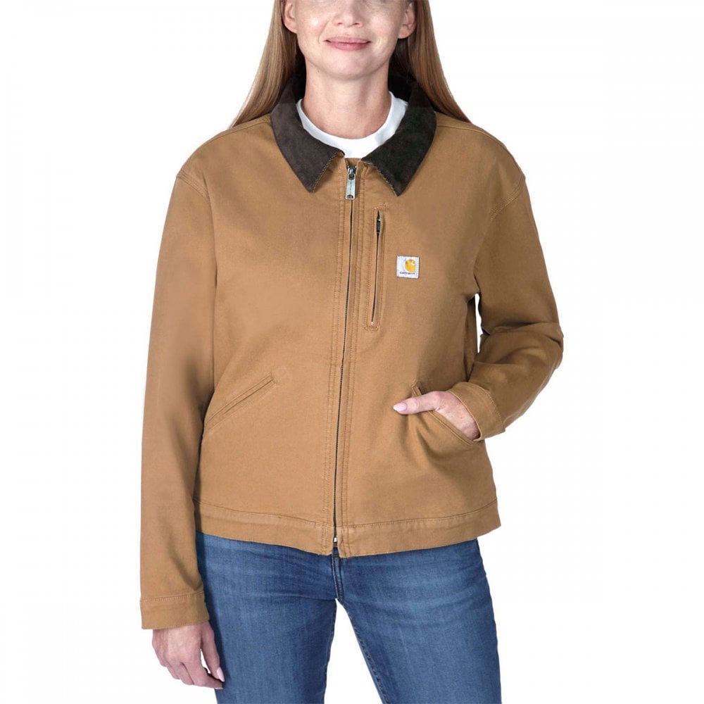 106208 Womens Relaxed Fit Canvas Detroit Jacket