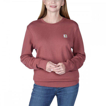 106179 Womens French Terry Crewneck Sweatshirt (Spring 2024 New Colours)