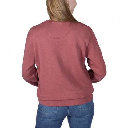 106179 Womens French Terry Crewneck Sweatshirt (Spring 2024 New Colours)
