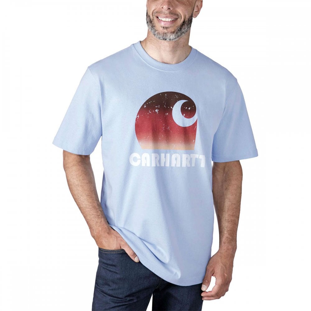 106151 Heavy Short Sleeve C Graphic T-Shirt