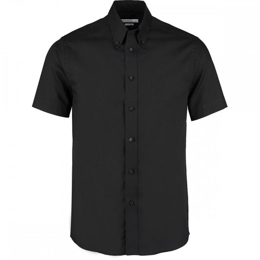 KK187 Men's Short Sleeve Tailored Fit Premium Oxford Shirt