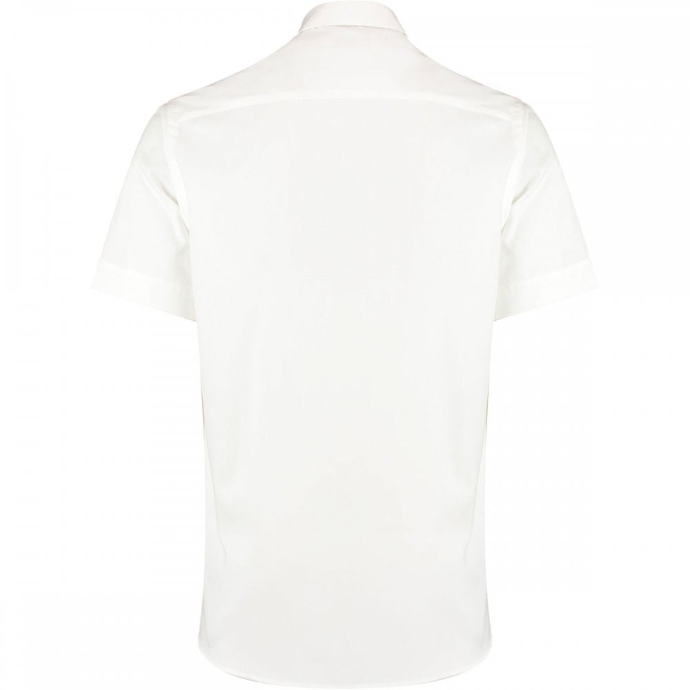 KK187 Men's Short Sleeve Tailored Fit Premium Oxford Shirt