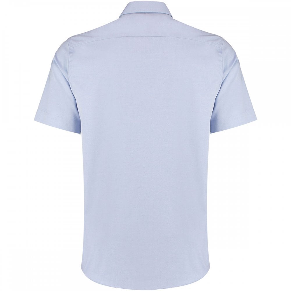 KK187 Men's Short Sleeve Tailored Fit Premium Oxford Shirt