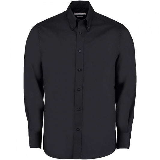 KK188 Men's Long Sleeve Tailored Fit Premium Oxford Shirt