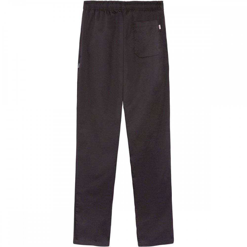 DC18B Black Elasticated Trousers