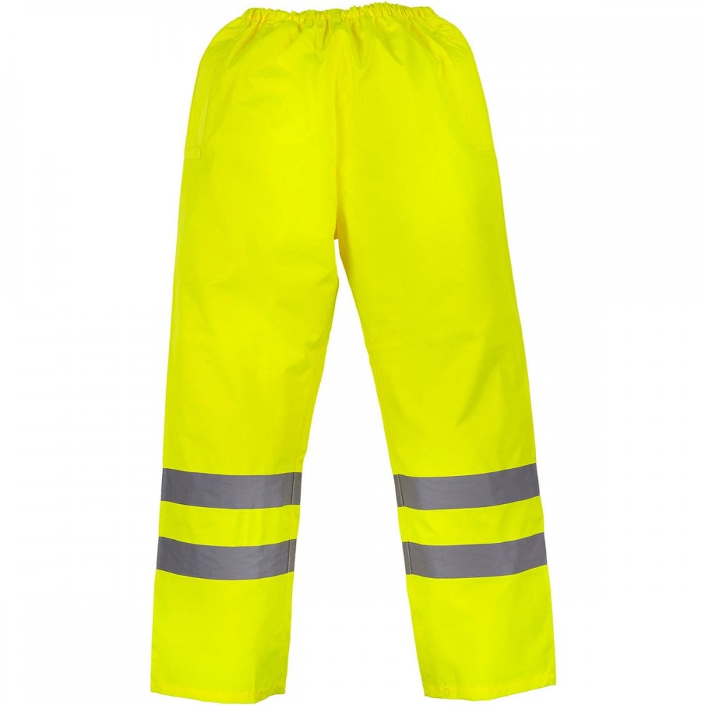 HVS461 Hi-Vis Waterproof Contractor Trousers
