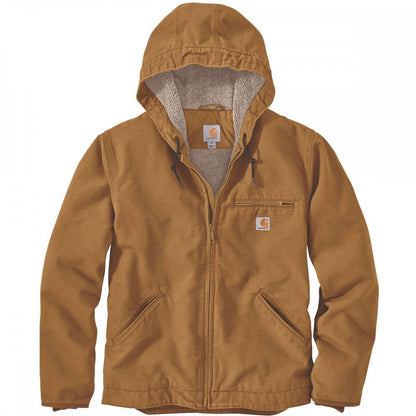 104392 Washed Duck Sherpa Lined Jacket