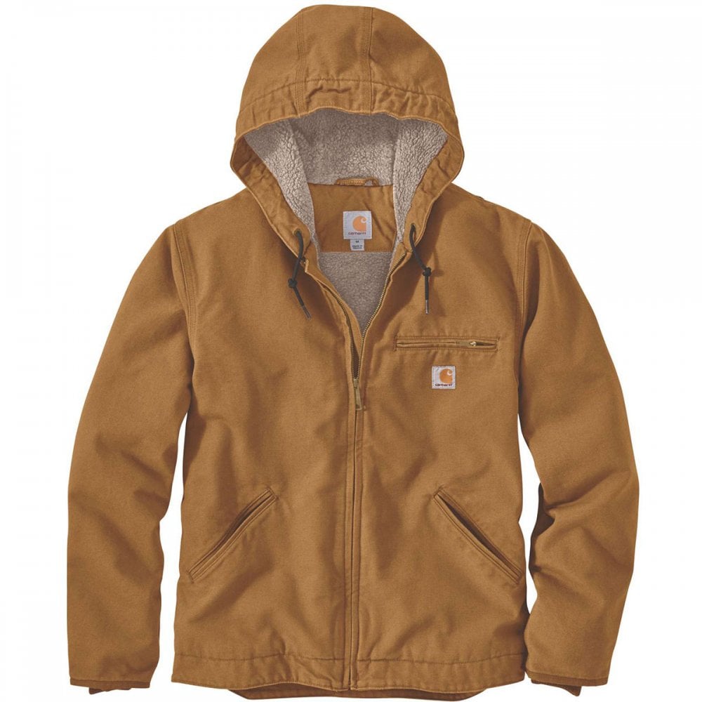 104392 Washed Duck Sherpa Lined Jacket