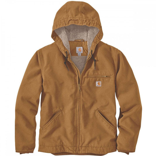 104392 Washed Duck Sherpa Lined Jacket