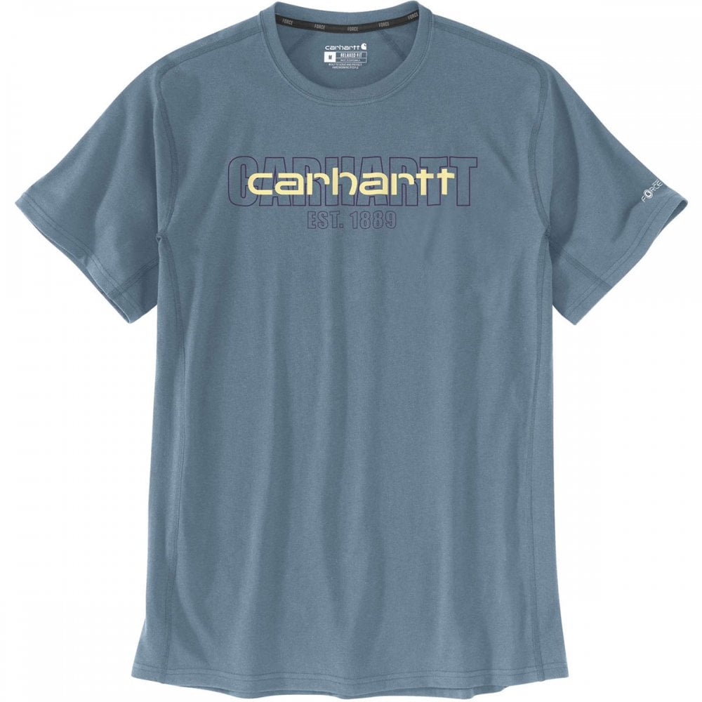 106653 Carhartt Force Relaxed Fit Midweight Short-Sleeve Logo Graphic T-Shirt