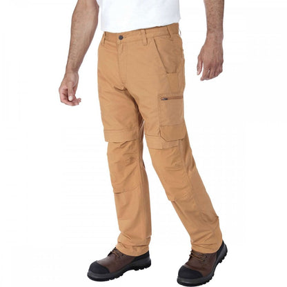 105074 Steel Rugged Flex Relaxed Fit Ripstop Double Front Utility Multi-Pocket Pant