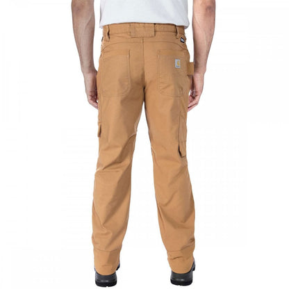 105074 Steel Rugged Flex Relaxed Fit Ripstop Double Front Utility Multi-Pocket Pant