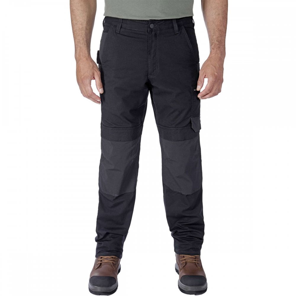 105074 Steel Rugged Flex Relaxed Fit Ripstop Double Front Utility Multi-Pocket Pant