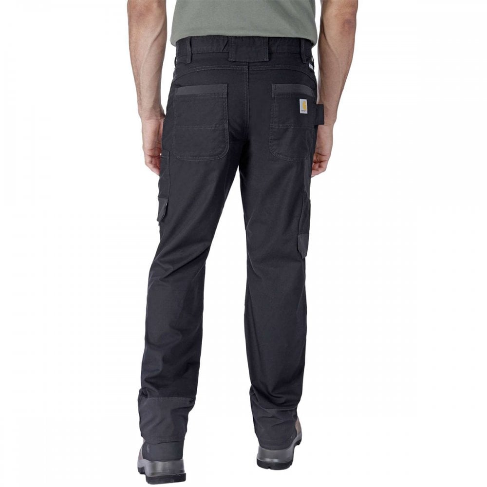 105074 Steel Rugged Flex Relaxed Fit Ripstop Double Front Utility Multi-Pocket Pant