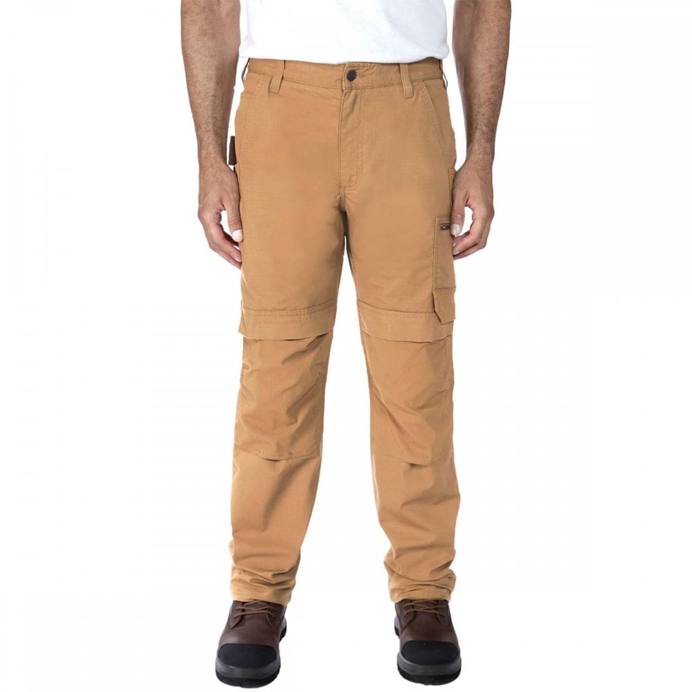 105074 Steel Rugged Flex Relaxed Fit Ripstop Double Front Utility Multi-Pocket Pant