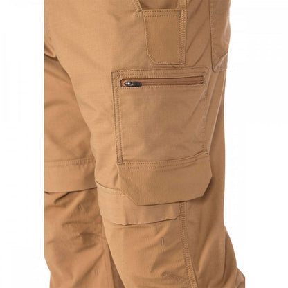 105074 Steel Rugged Flex Relaxed Fit Ripstop Double Front Utility Multi-Pocket Pant