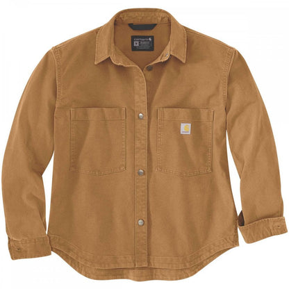 106621 Womens Heavyweight Duck Overshirt
